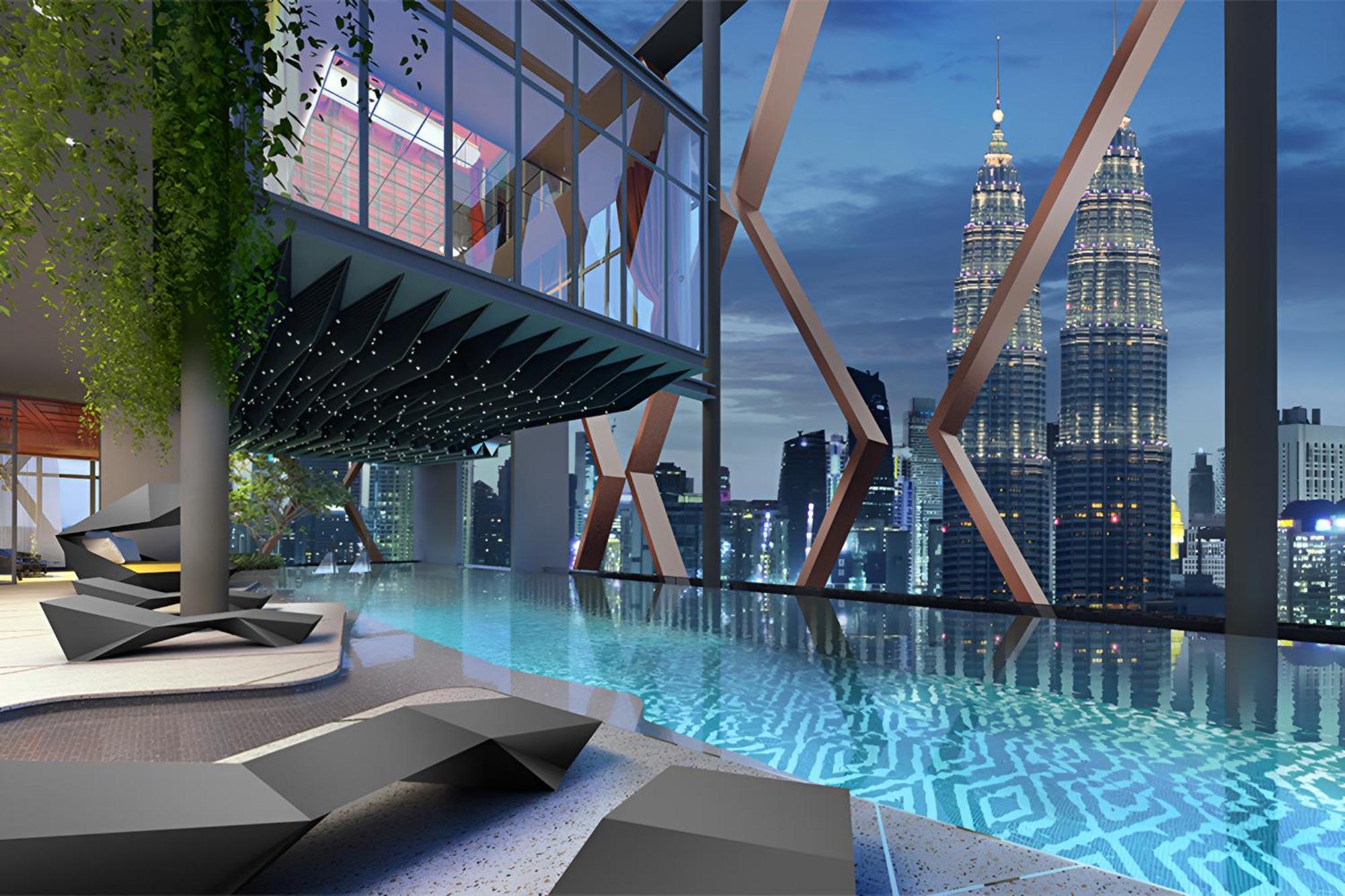 קואלה לומפור Scarletz Suites Klcc מראה חיצוני תמונה